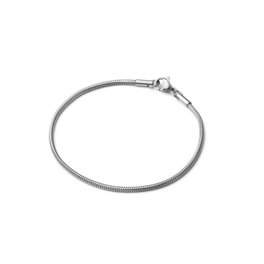 Round snake chain bracelet(cbr0029s)