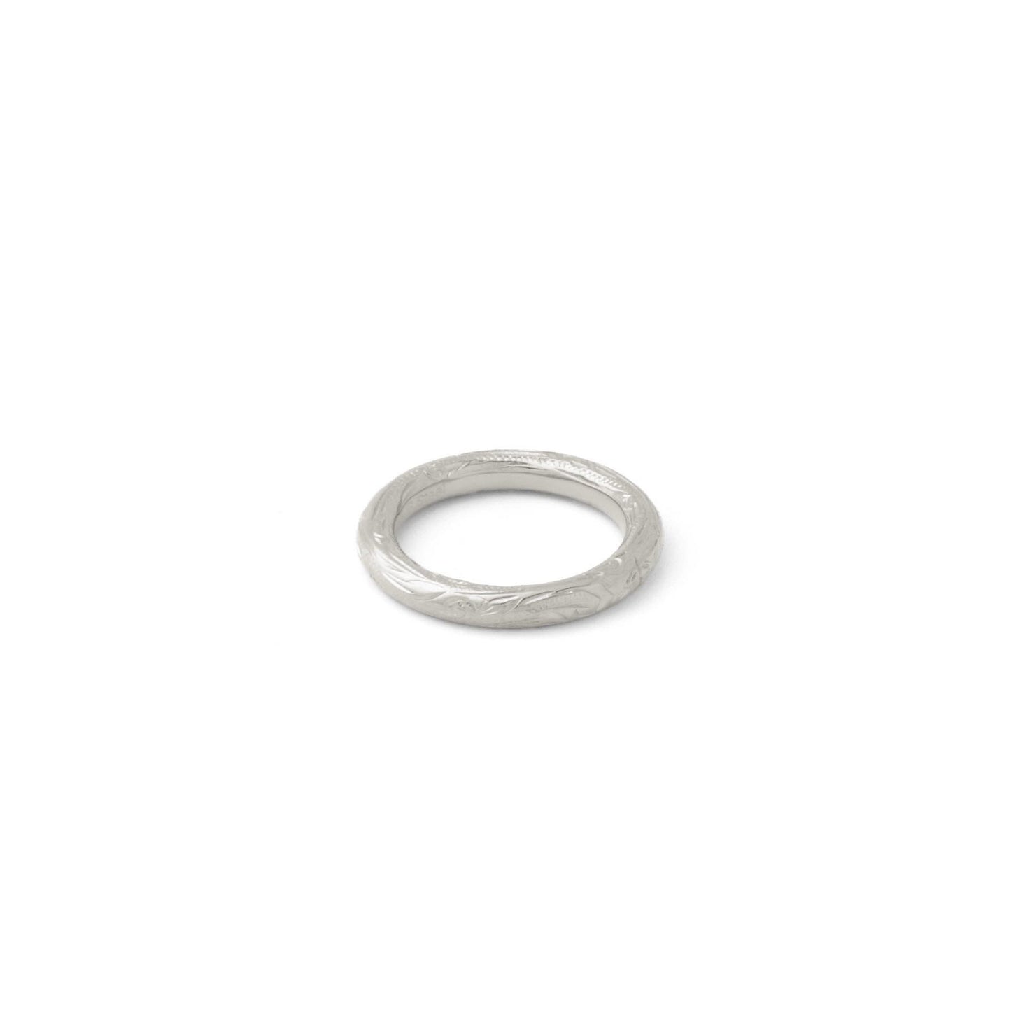 Hawaiian plumeria round ring(Hri0008s)