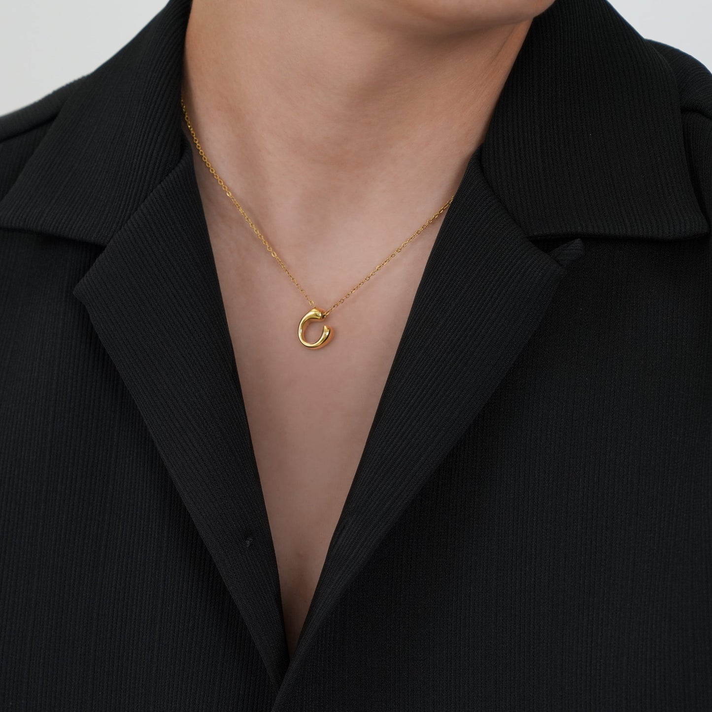Drop open necklace(cne0079g)