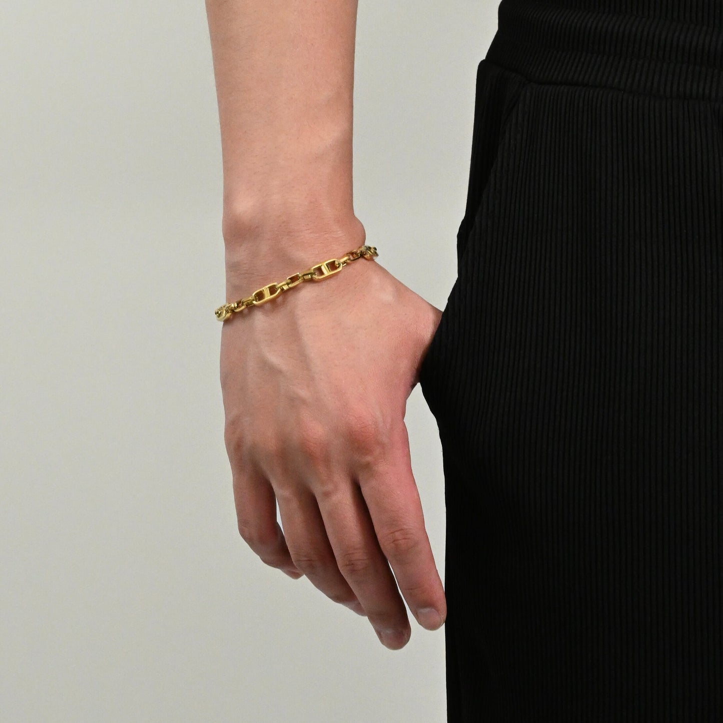 Round anker chain bracelet(cbr0020g)