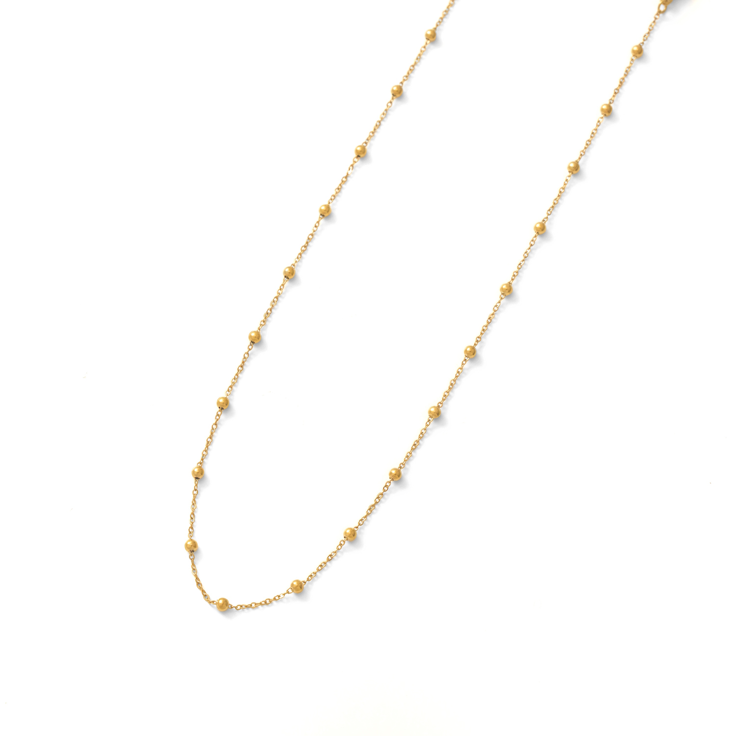 Dot ball necklace (rne0111g)