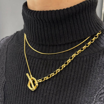 Two types long chain styling