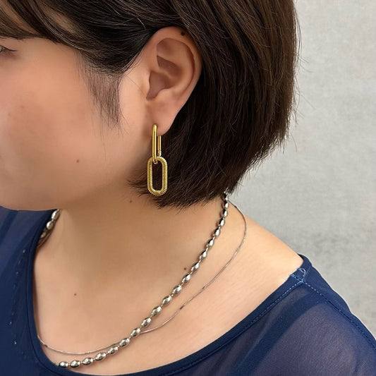 Double link pierce Styling