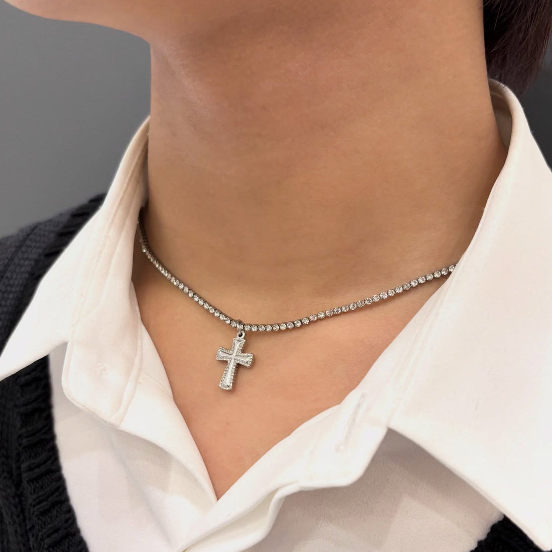 Vintage cross styling