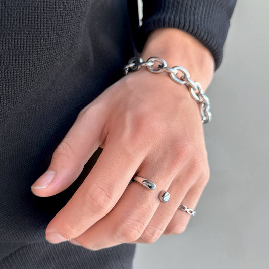 drop open ring styling