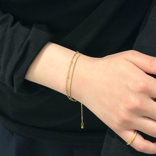 Double chain styling