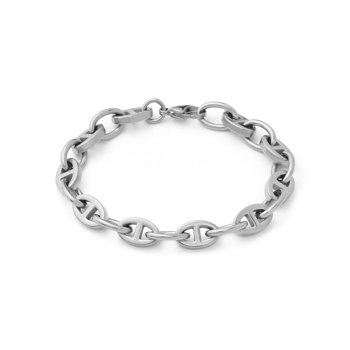 Anker chain bracelet silver｜cross Jewellia｜金アレ対応・ユニ 