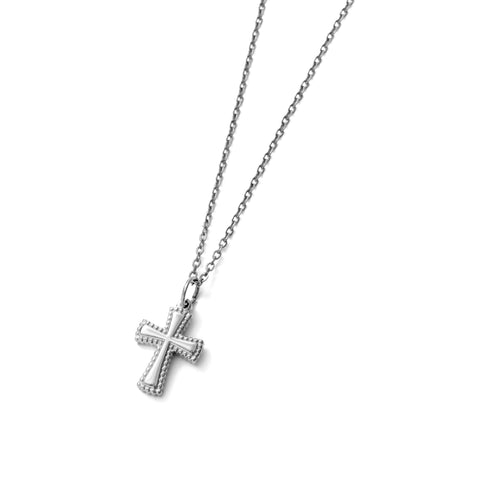 Vintage cross necklace(cne0078s)