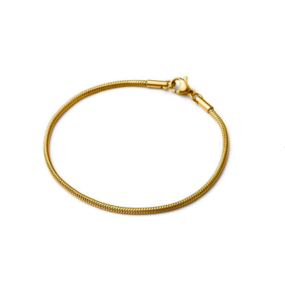 Round snake chain bracelet(cbr0028g)