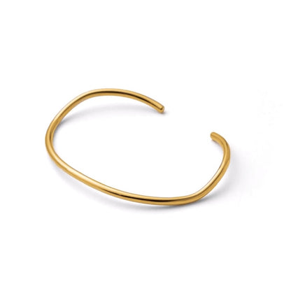 Unique wave bangle(rbaT005g)