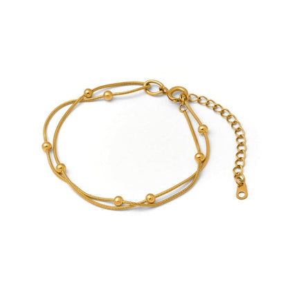 Ball snake chain bracelet(rbrT027g)