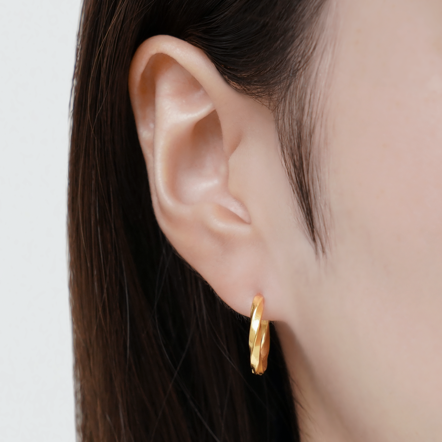 Twist hoop pierce(cpi0022g)