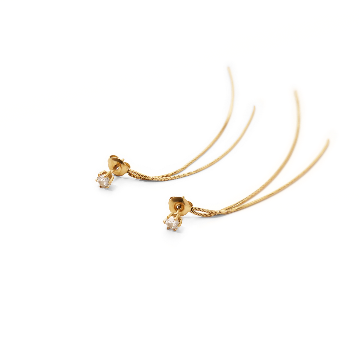 Cz long chain 2way pierce (rpi0070g)