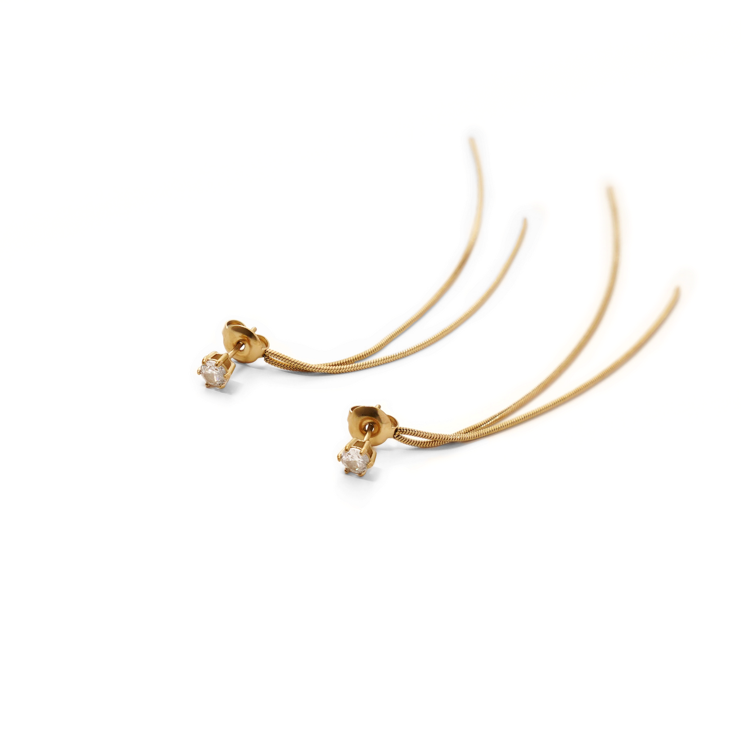 Cz long chain 2way pierce (rpi0070g)