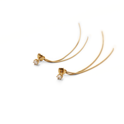 Cz long chain 2way pierce (rpi0070g)