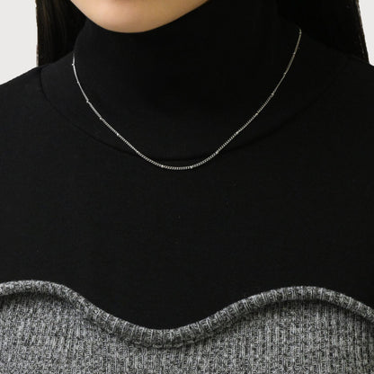 Dot chain necklace(rne0075s)