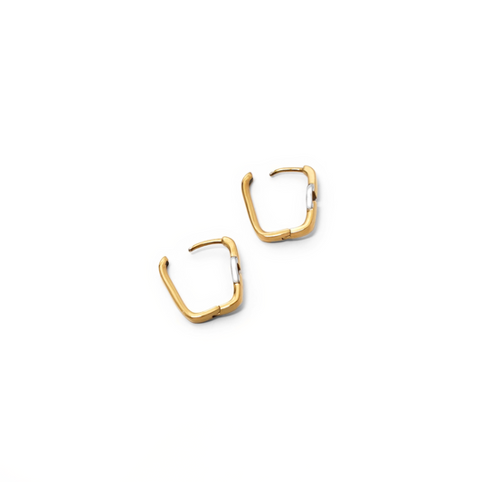 Bicolor square pierce (rpi0075b)