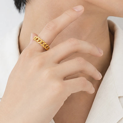 Wide flat  link chain ring(cri0112g)