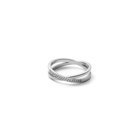 Cross zirconia ring (rri0109s)