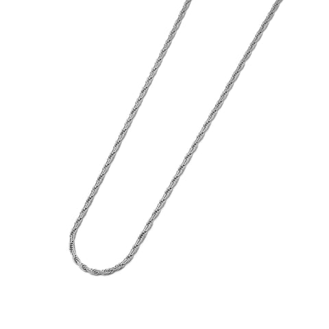 Flat rope chain necklace(rne0015s)