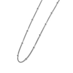 Round snake chain necklace silver｜cross Jewellia｜金アレ対応