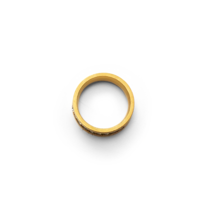 Cz half eternity ring (rri0112g)