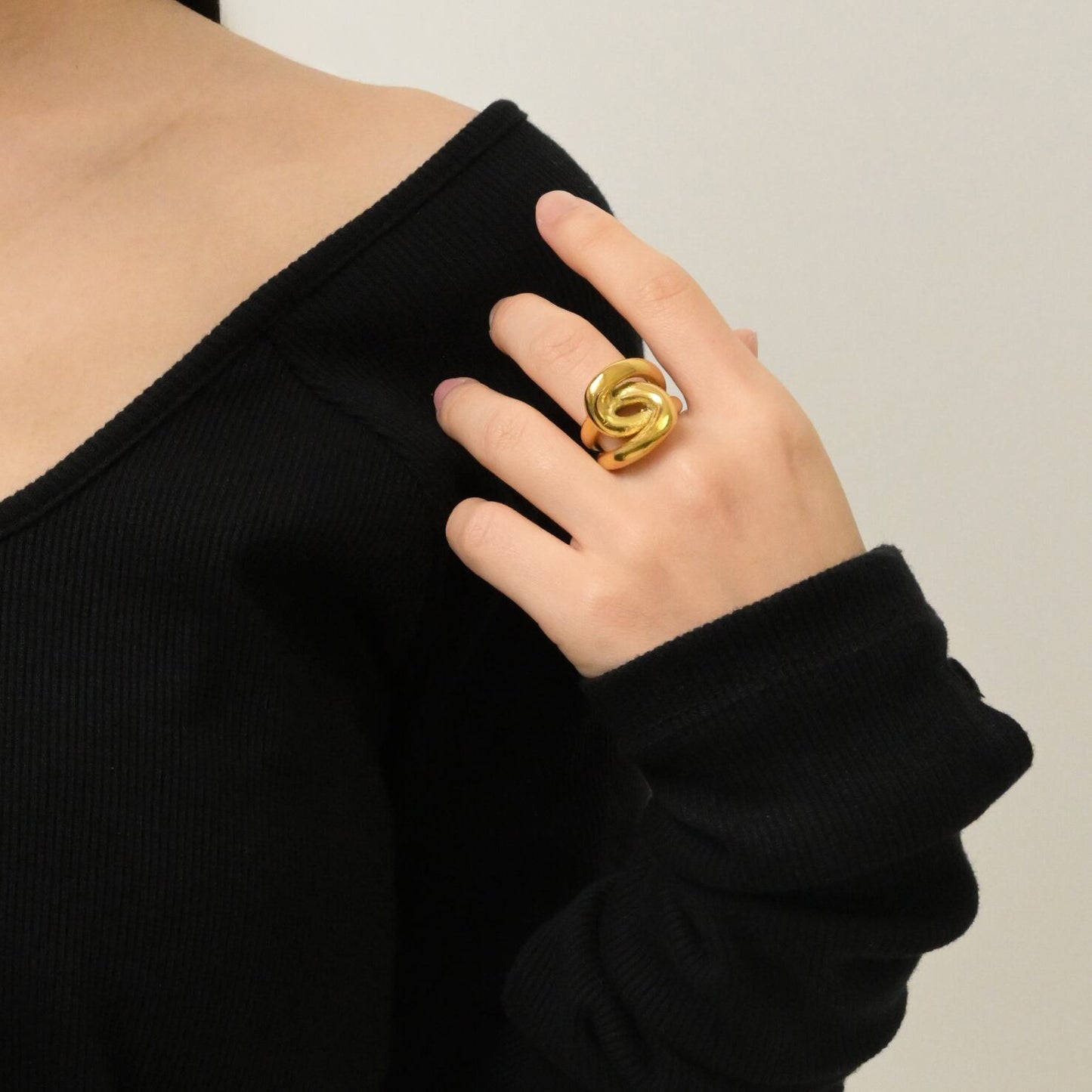 Big knot ring(rri0082g)