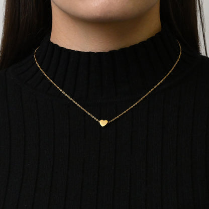 Tiny heart necklace(rne0058g)