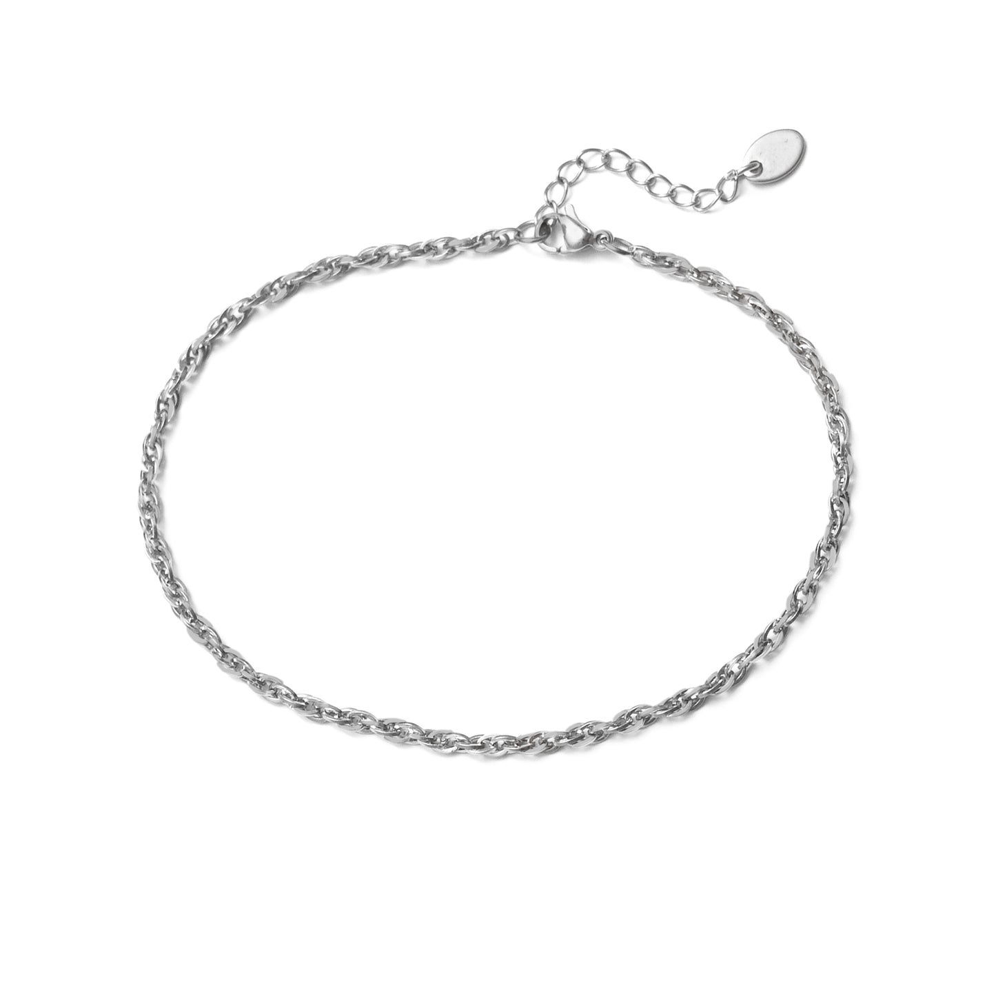 Woven chain anklet(can0009s)