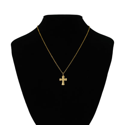 Vintage cross necklace(cne0077g)