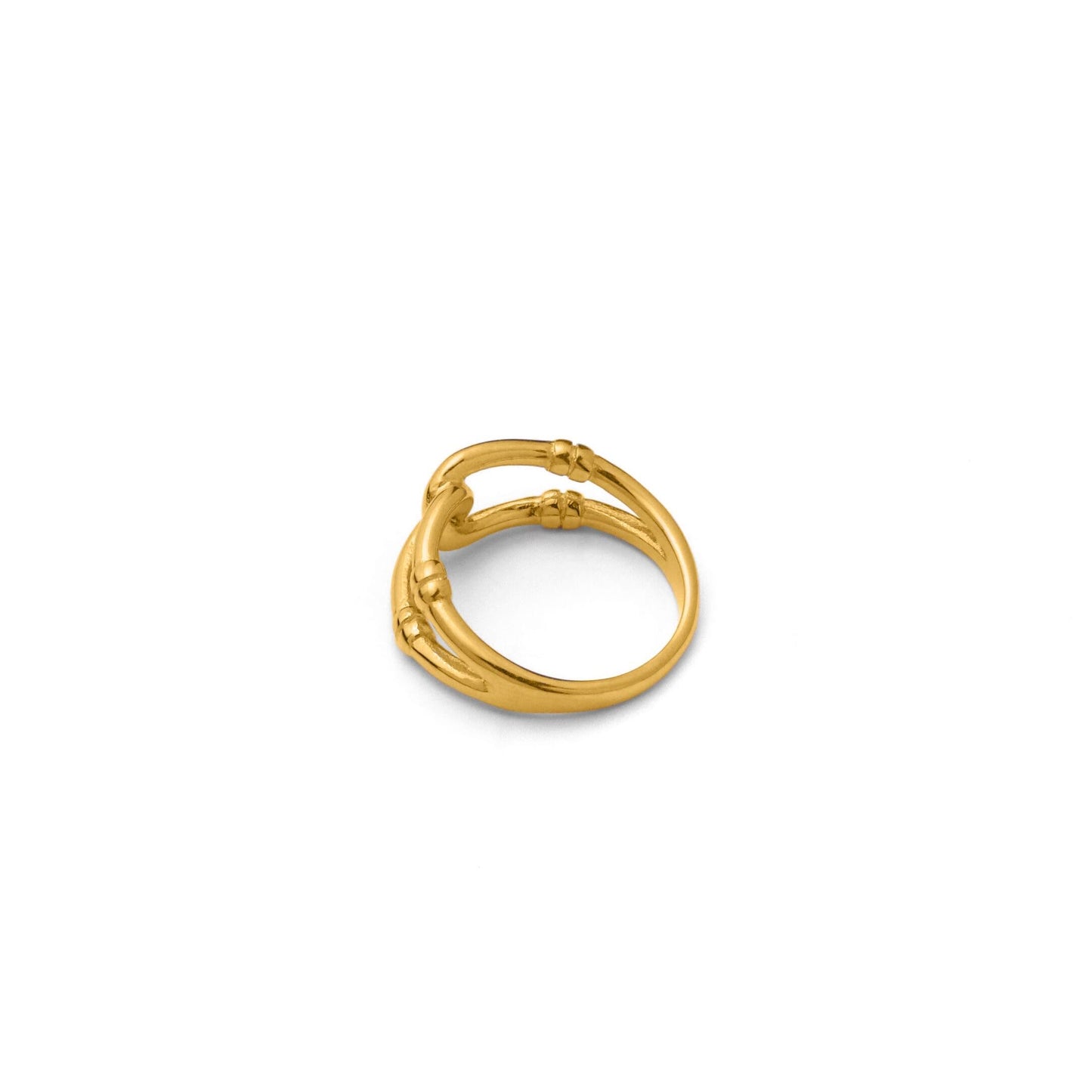 Infinity horseshoe ring(cri0097g)