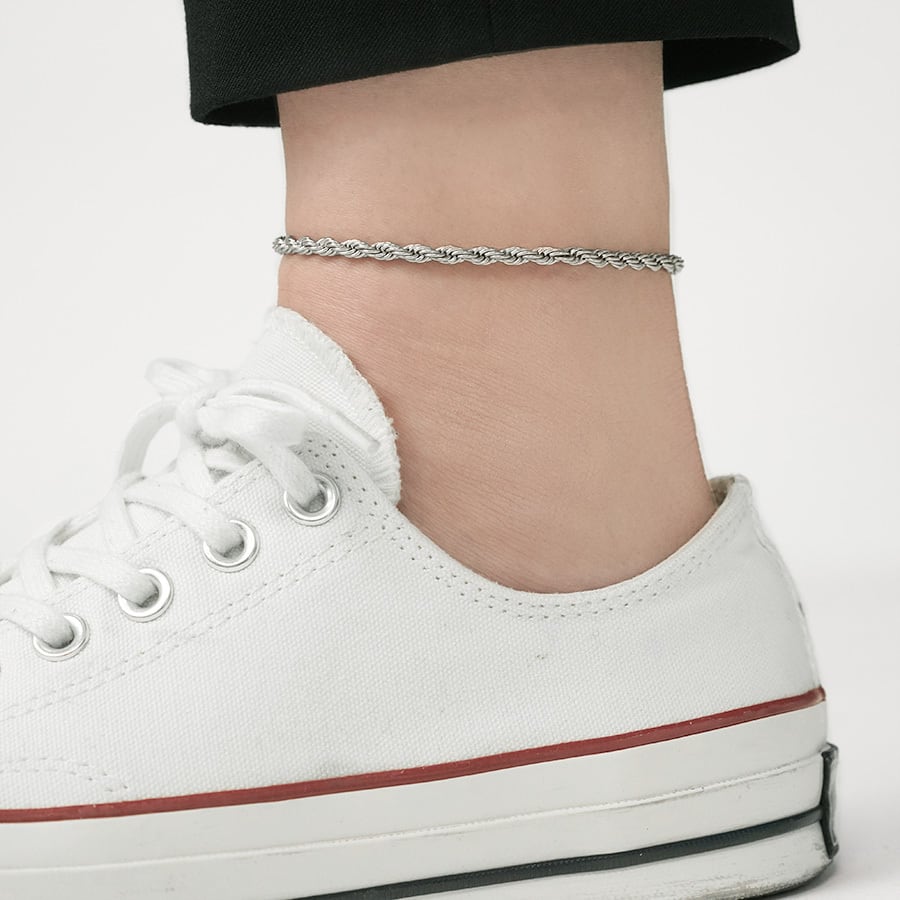 Rope chain anklet(can0006s)