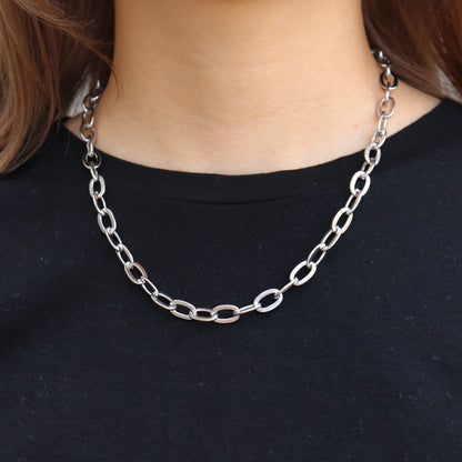 Leon chain necklace(rne0025s)