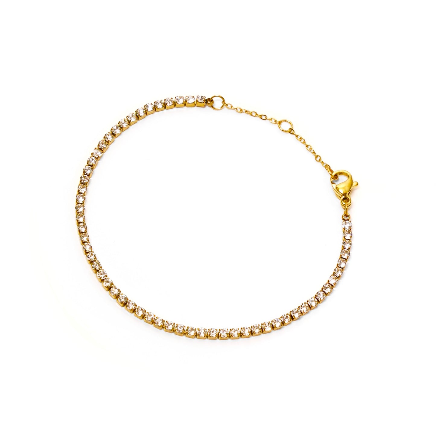 Tennis chain bracelet (rbr0039g)