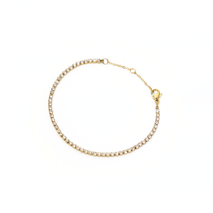 Cz tennis bracelet (rbr0039g)