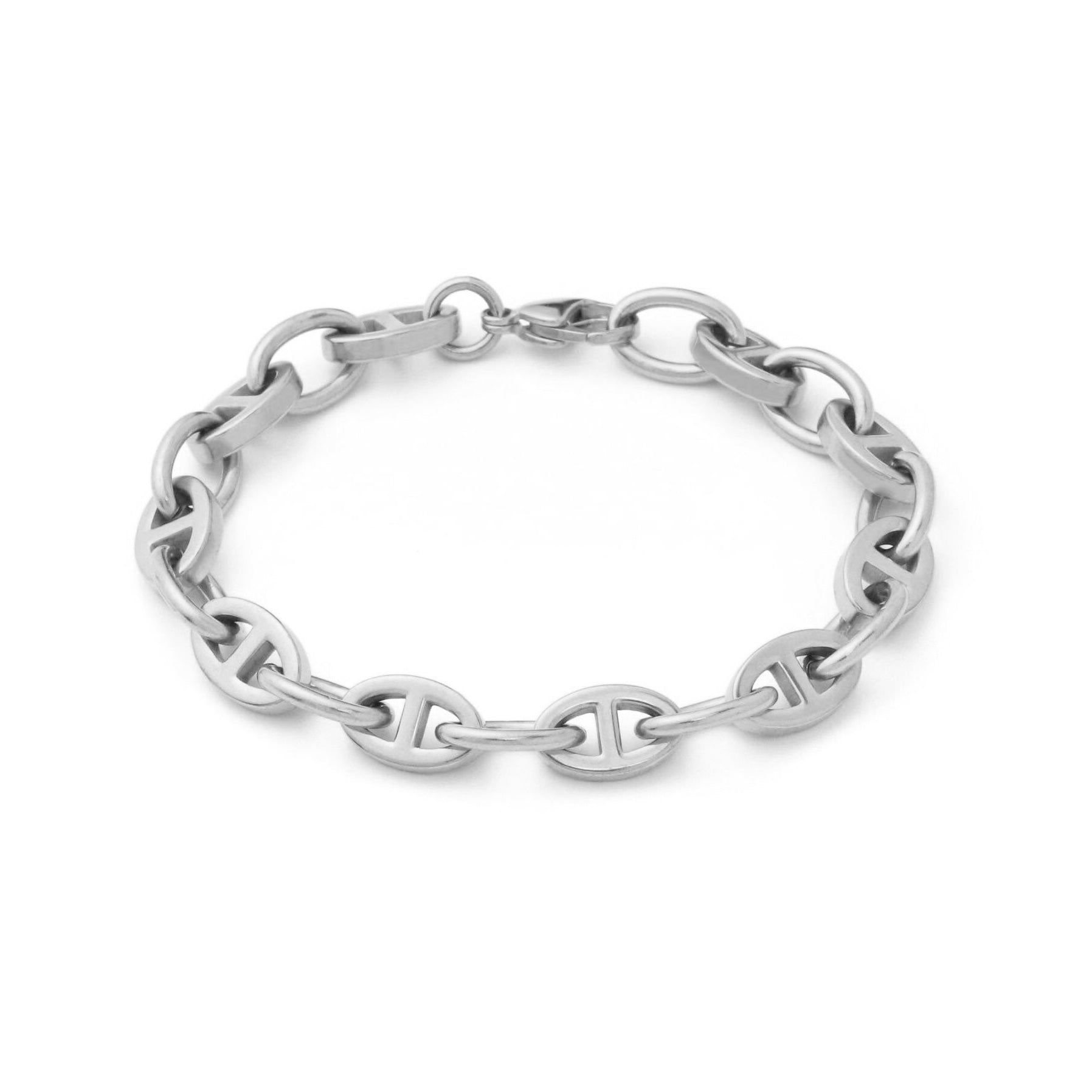Anker chain bracelet silver｜cross Jewellia｜金アレ対応・ユニ