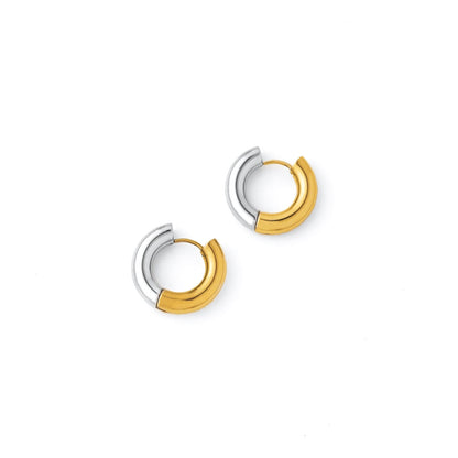 Big  hoop  bicolor pierce(rpi0034b)