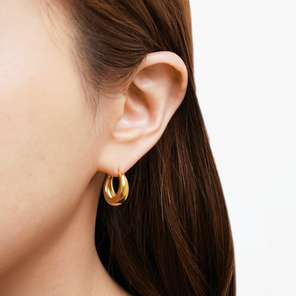 Chunky hoop pierce (rpi0078g)