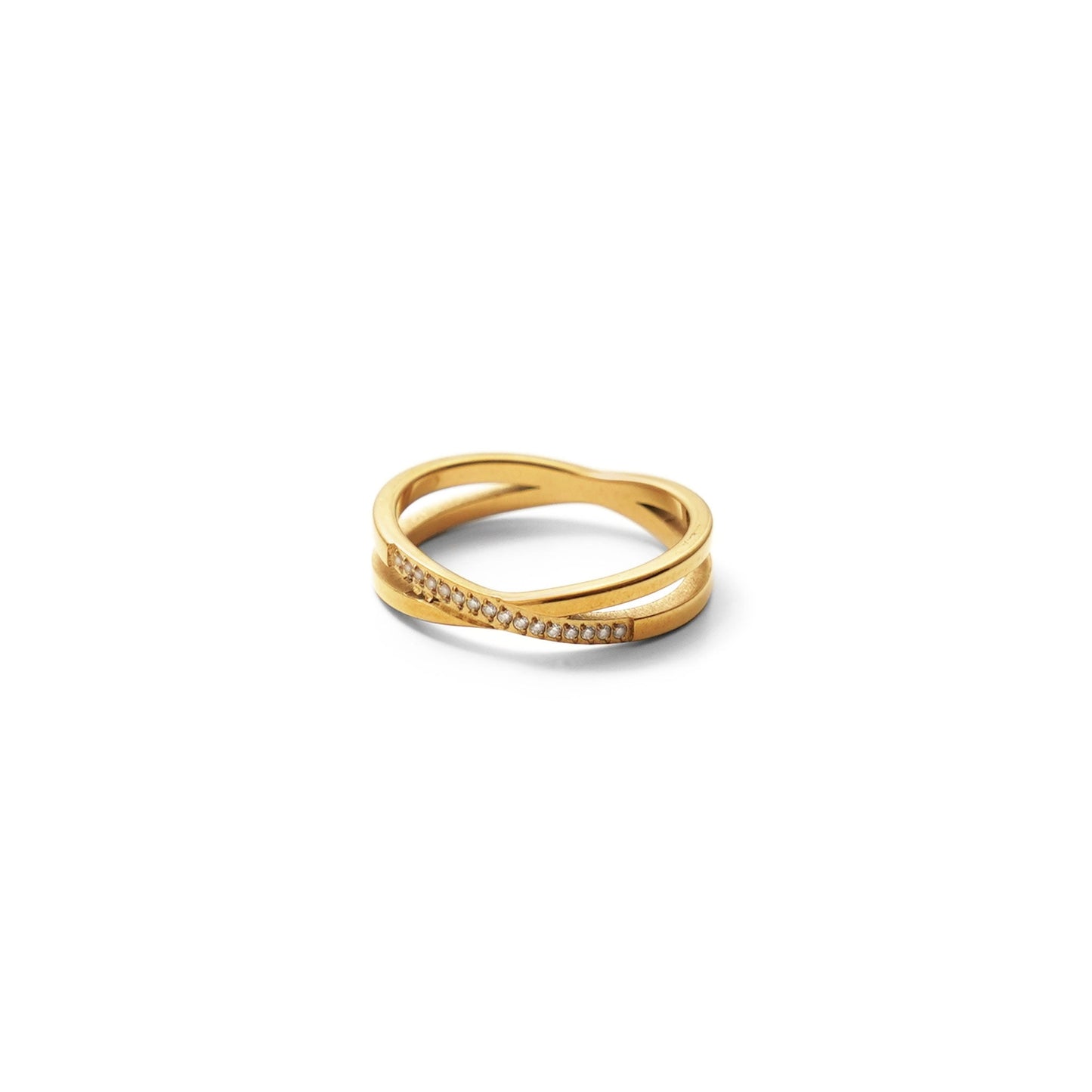 Cross zirconia ring (rri0108g)