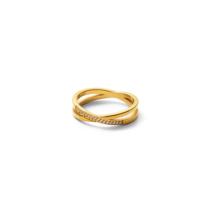 Cross zirconia ring (rri0108g)