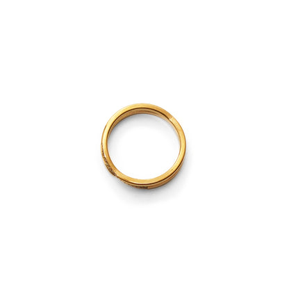 Cross zirconia ring (rri0108g)