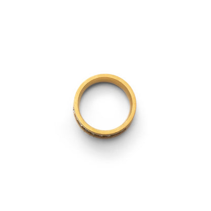 Cz half eternity ring (rri0112g)
