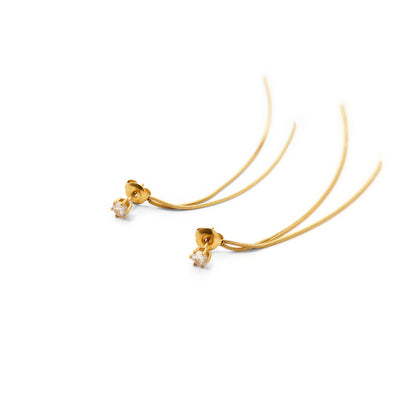 Cz long chain 2way pierce (rpi0070g)