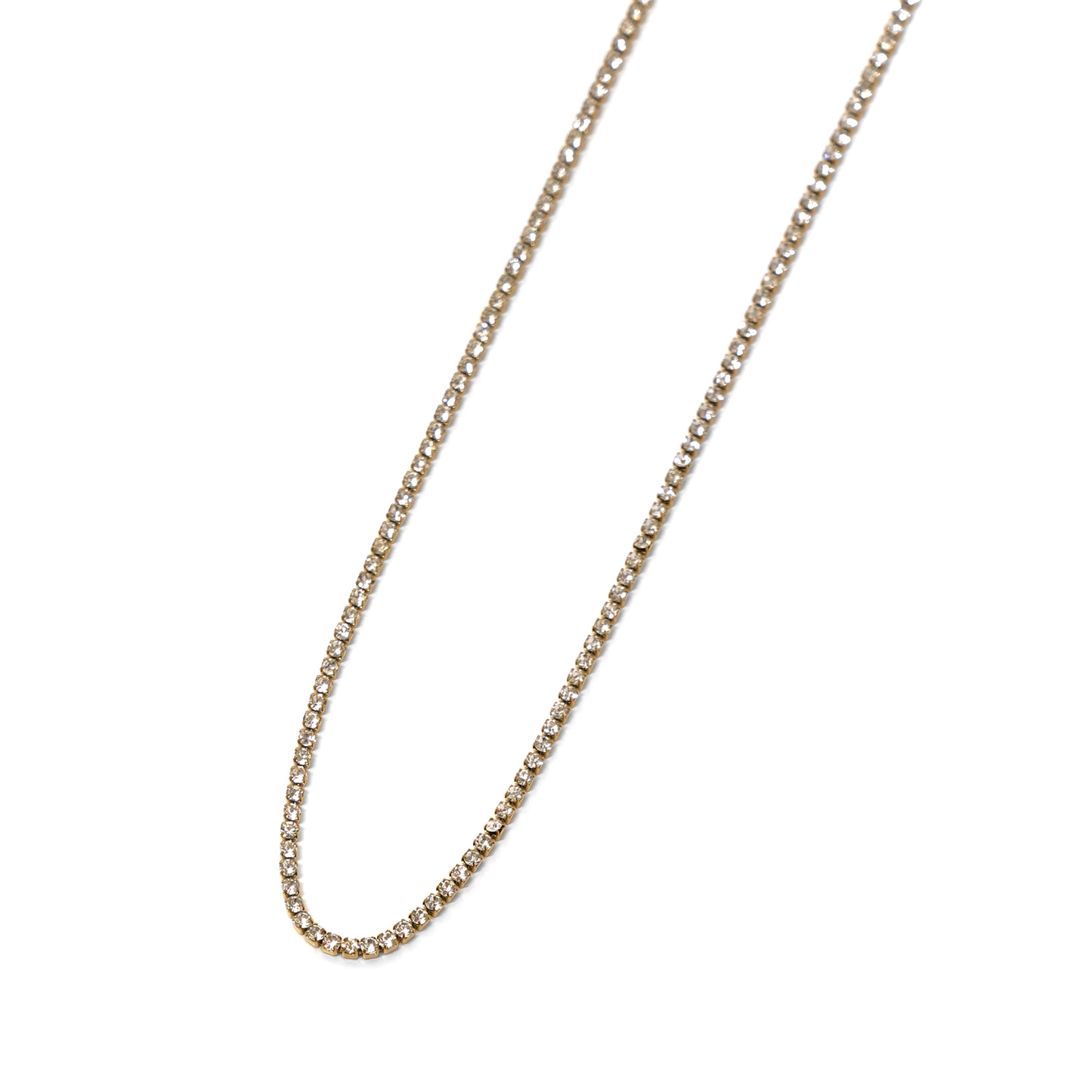 Cz tennis necklace (rne0120s)