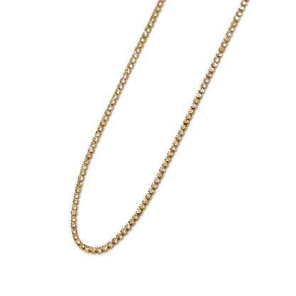 Tennis chain necklace (rne0119g)