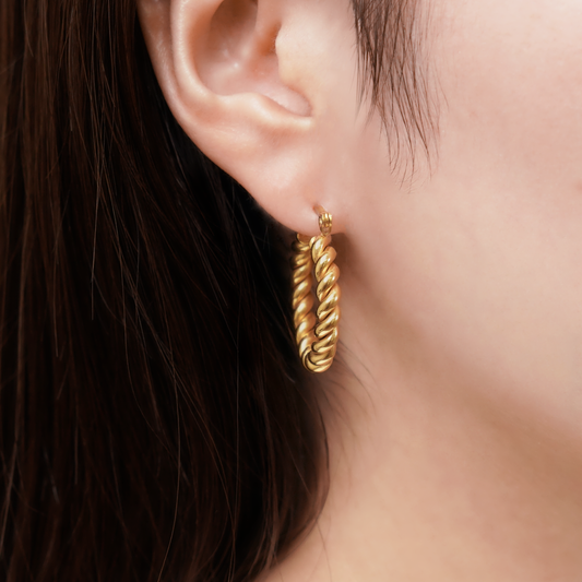Vintage rope pierce(rpi0015g)