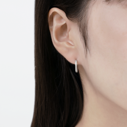 Cz small hoop pierce(rpi0059s)