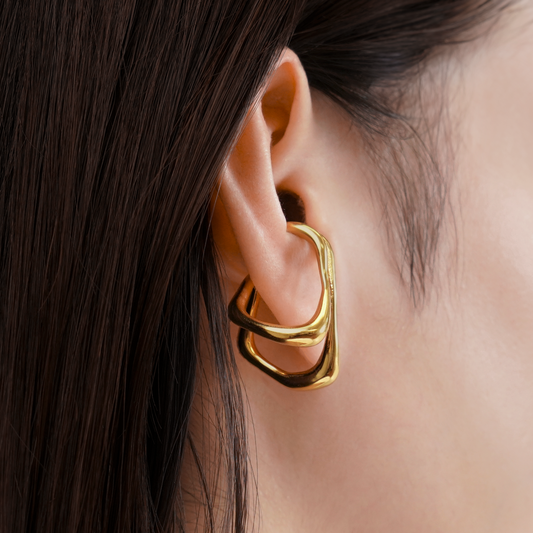Double line earcuff (rea0012g)