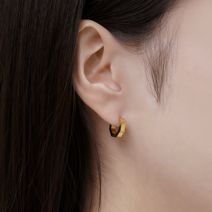Octagon hoop pierce(rpi0037g)