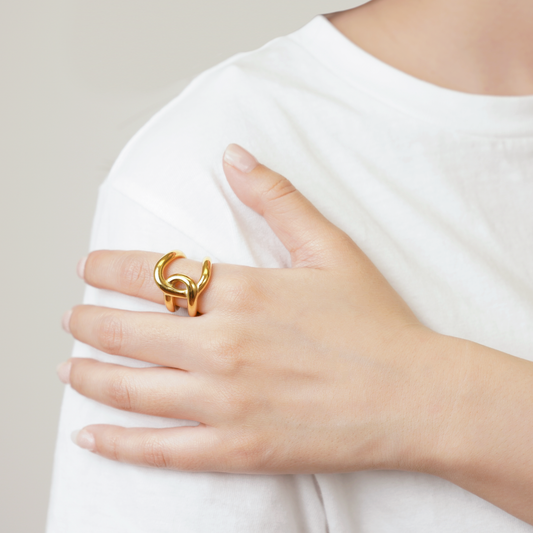 Round knot ring(rri0098g)